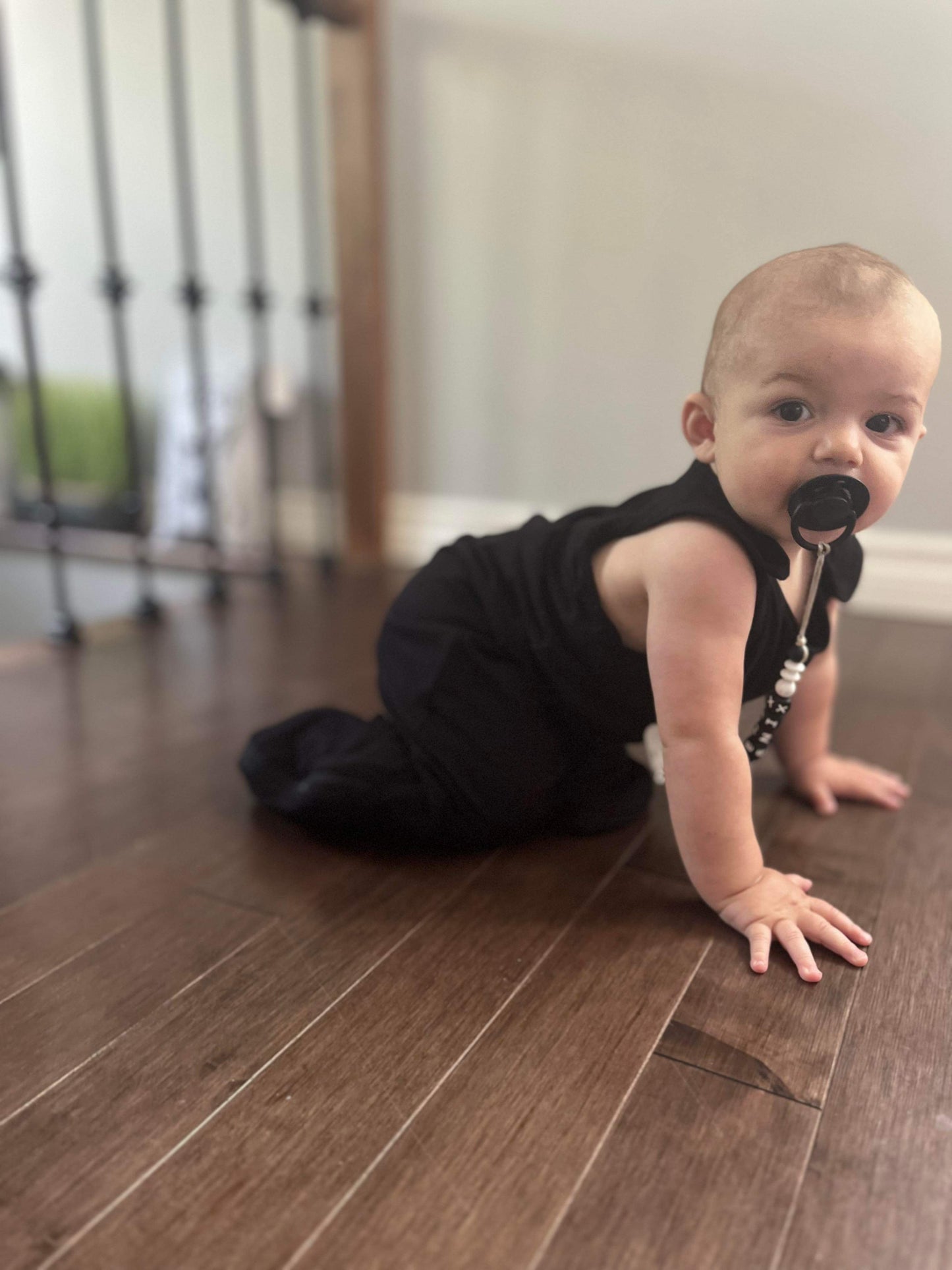 Dormeuse noir bambou