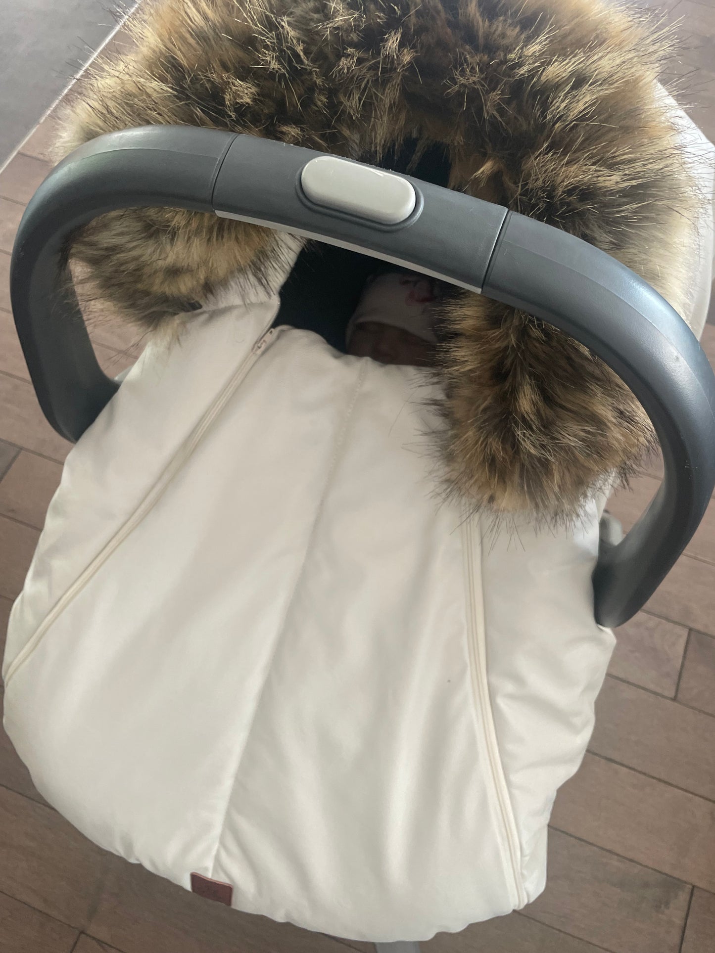 Housse Thermale - Igloo Saimuk - Cuir Vegan - Crème