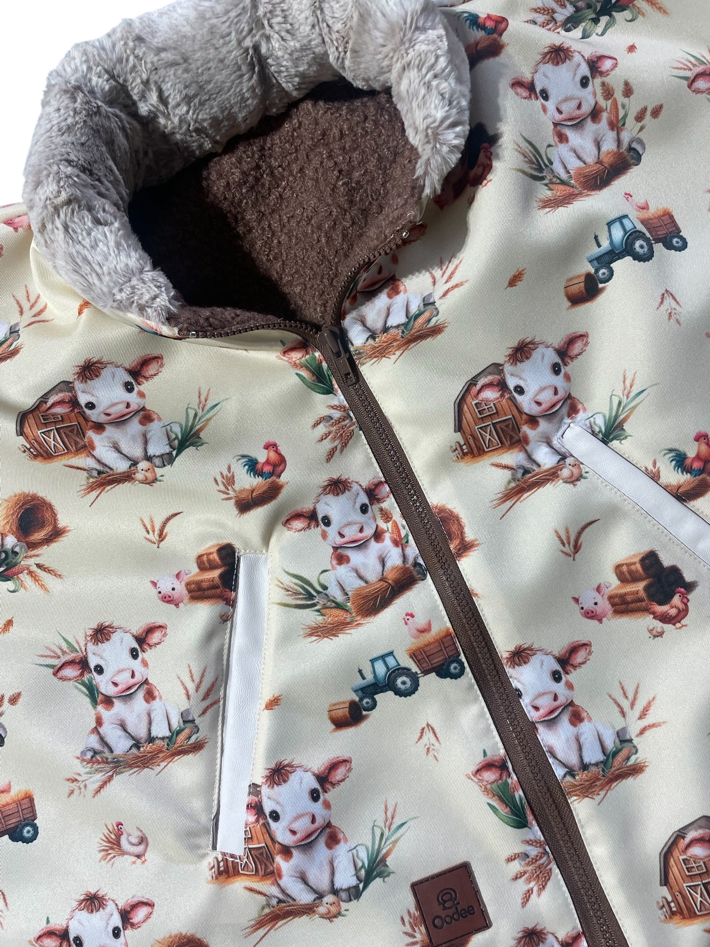 Cream Hybrid Poncho