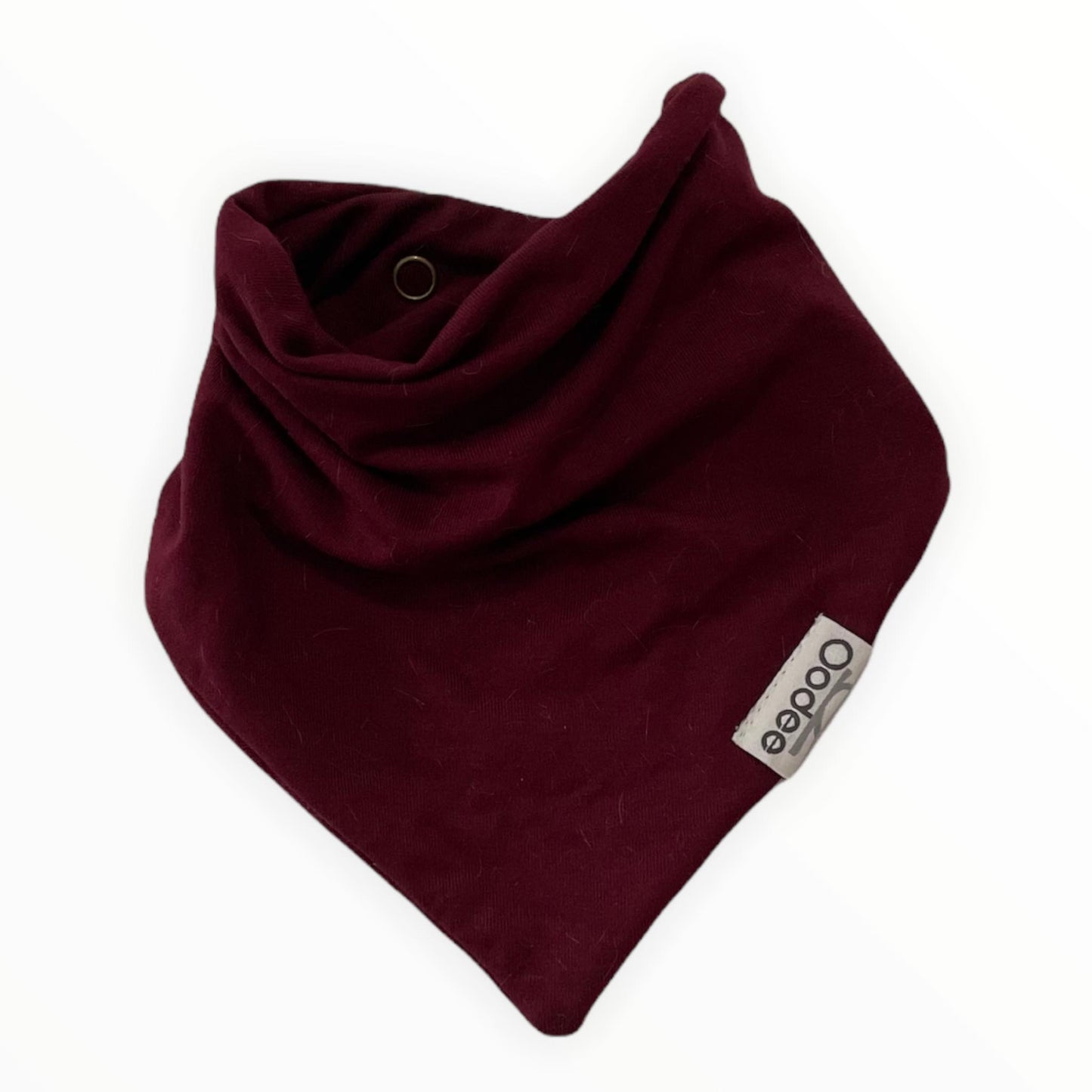 Burgundy Bamboo Bib