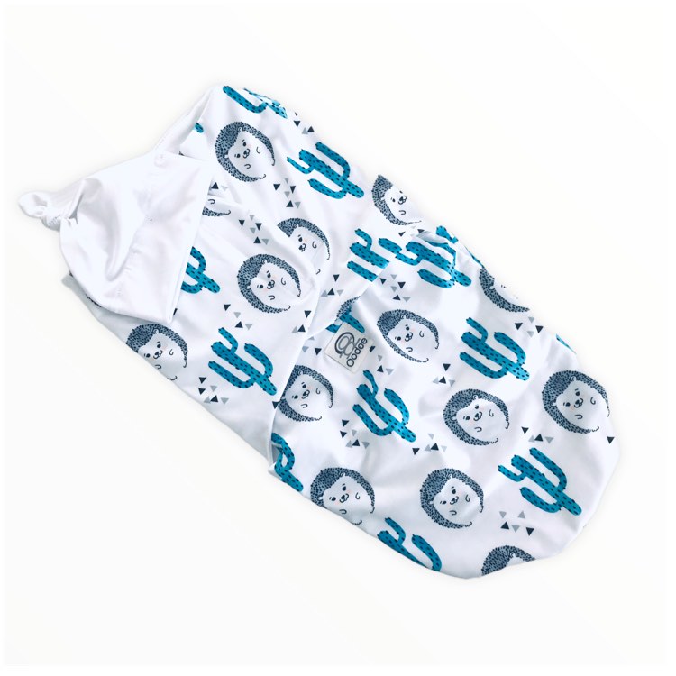 Hedgehog heart-shaped wrap