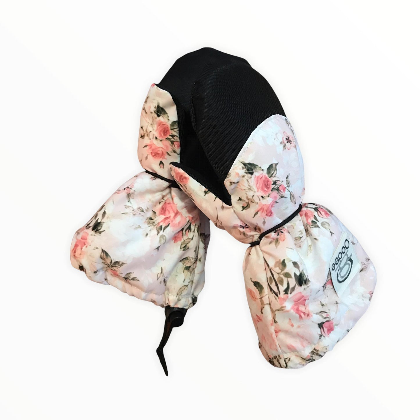 Mitten with powdered thumb