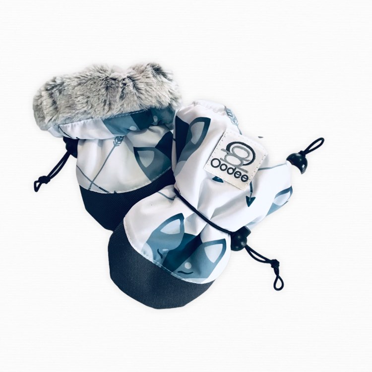 Fox thumbless mitten