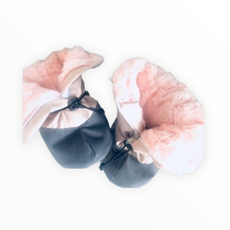 Clacs Similicuir végan rose