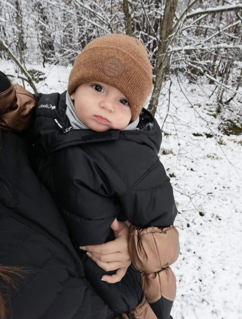 Clacs Similicuir végan bronze