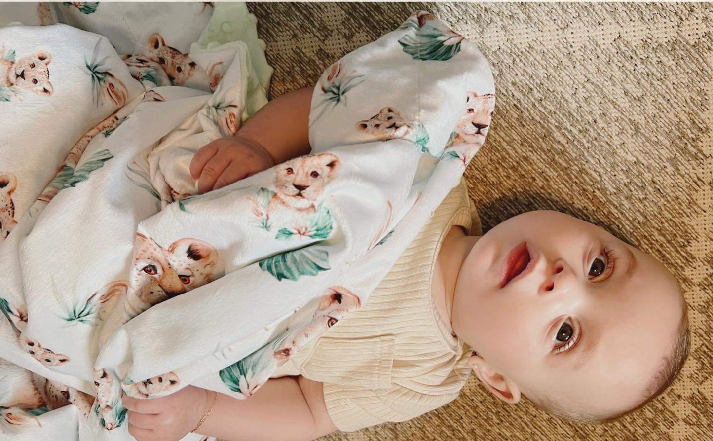 Couverture NATURELLE Lion des Sables