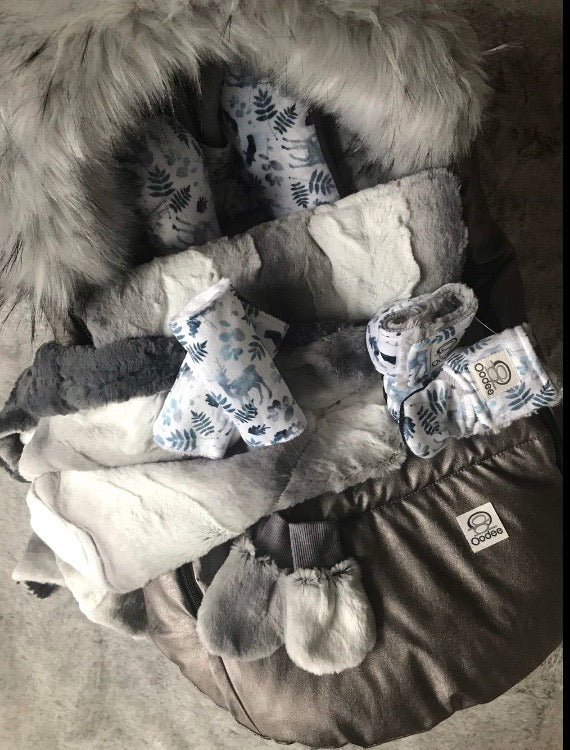 Housse Thermale - HIP Totem - Cuir Vegan - Argent