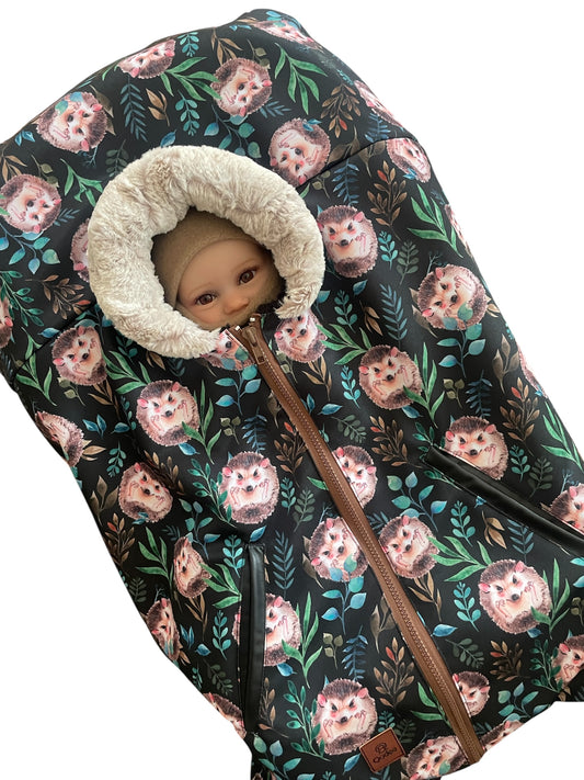 Poncho 2 en 1 - Hérissons