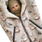 Cream Hybrid Poncho