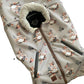 Cream Hybrid Poncho