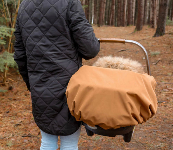 Poncho hybride 3 en 1 - Cappucino