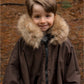 Poncho hybride 3 en 1 - Noisette