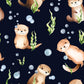 Poncho 2 en 1 - Loutres